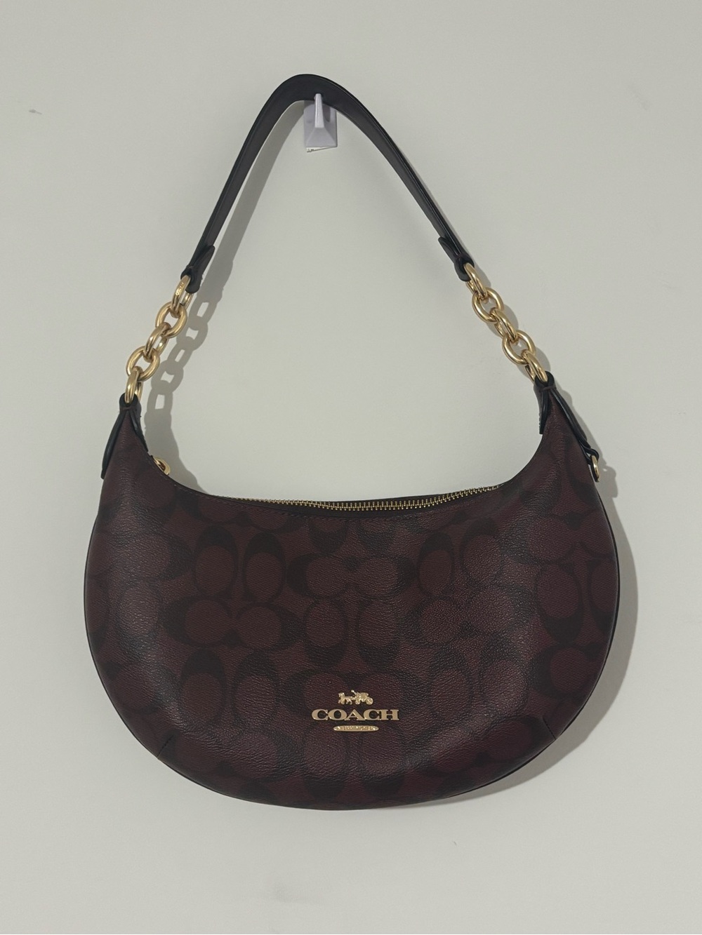 COACH Mini Payton Handbag Signature Canvas